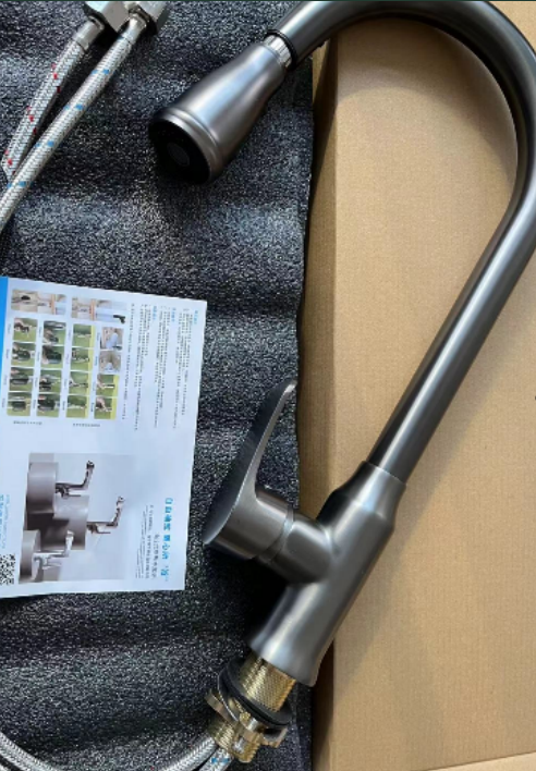 Aethera Pull Out Touch Sensor Kitchen Faucet With Spray OpalDwell