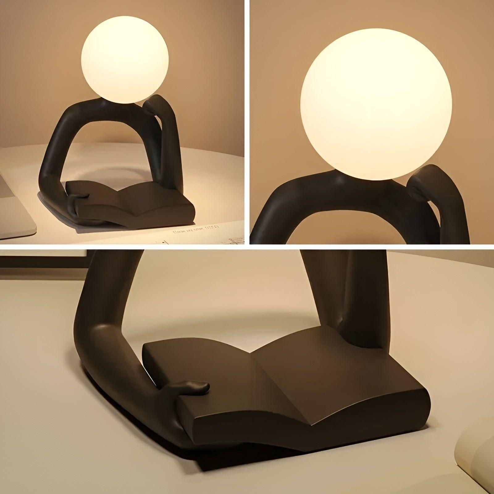 Ardentis Table Lamp | Abstract Modern Desk Lighting - OpalDwell