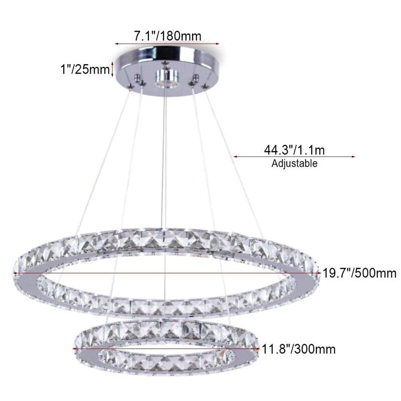 Harlow Ring Chandelier - OpalDwell