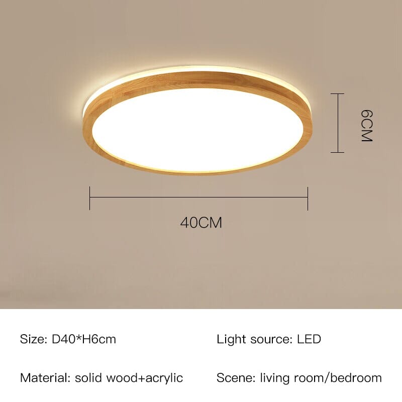 Aureli | Wooden Lamp - OpalDwell