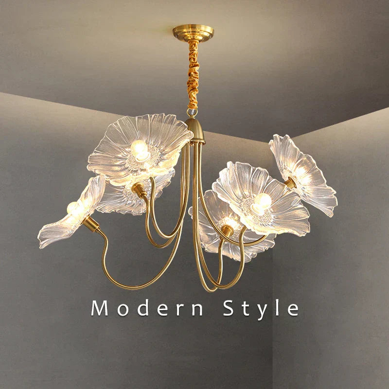 Hawthorne Floral Chandelier - OpalDwell