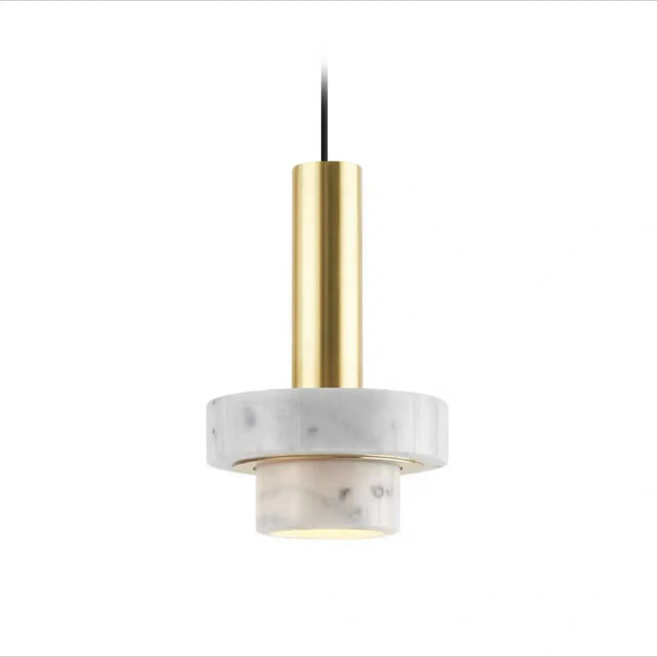 Rowen Pendant Light in Natural Marble - OpalDwell