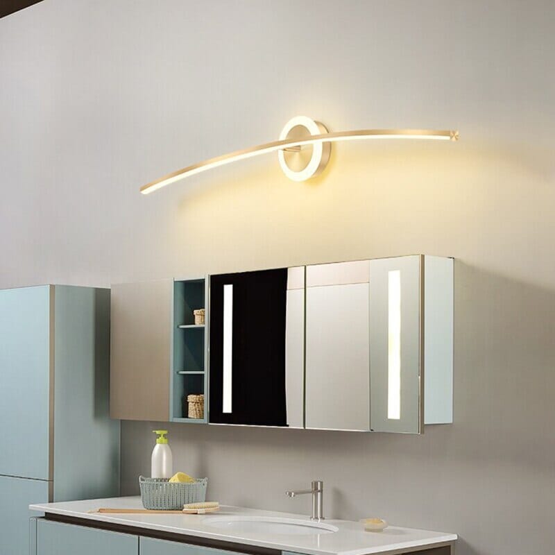 MirroLux | LED Bathroom Mirror Wall Light OpalDwell