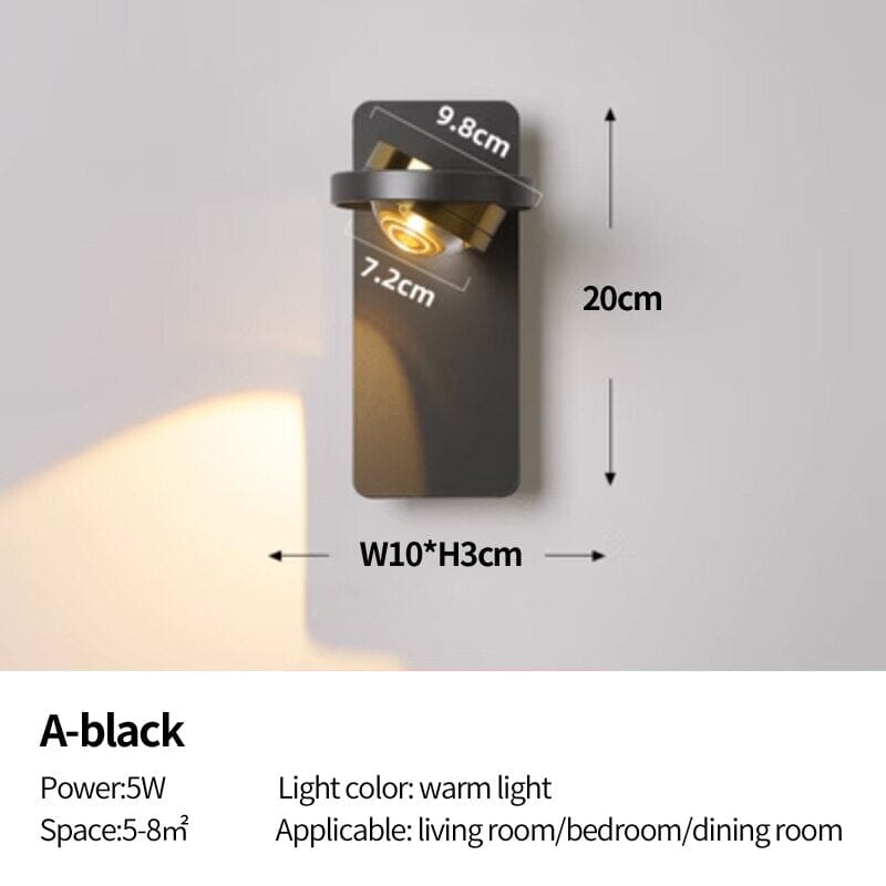 Mariselle | Rotatable Wall Light - OpalDwell