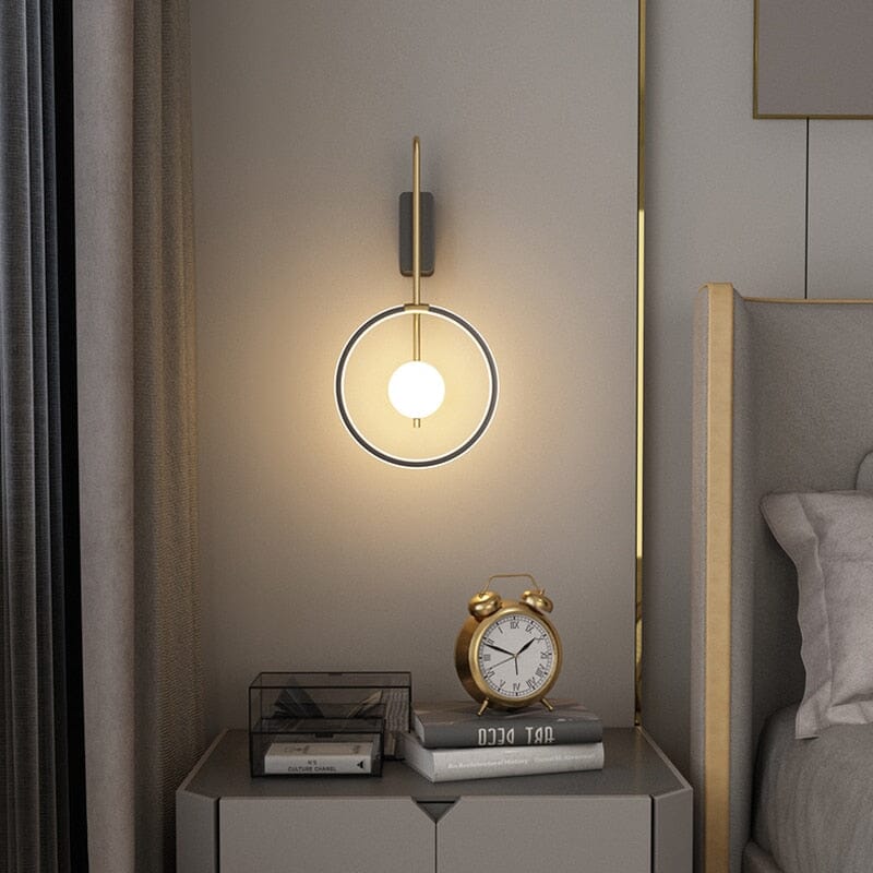 Liora | Circular Wall Lamp - OpalDwell