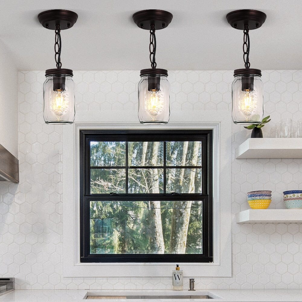 Factory Style Pendant Lights - OpalDwell
