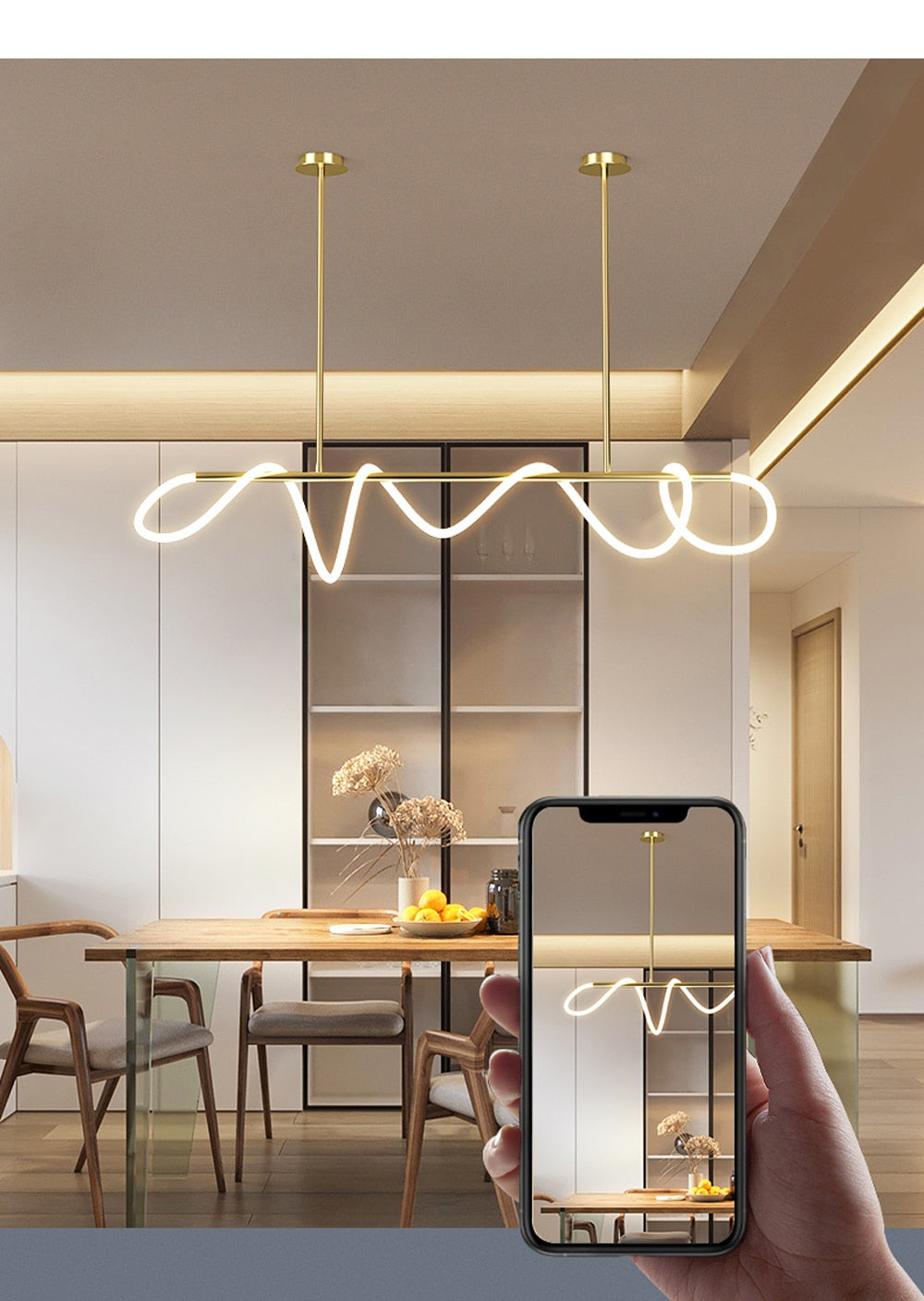 Astra LED Dimmable Ceiling Light Black White Gold Chrome - OpalDwell