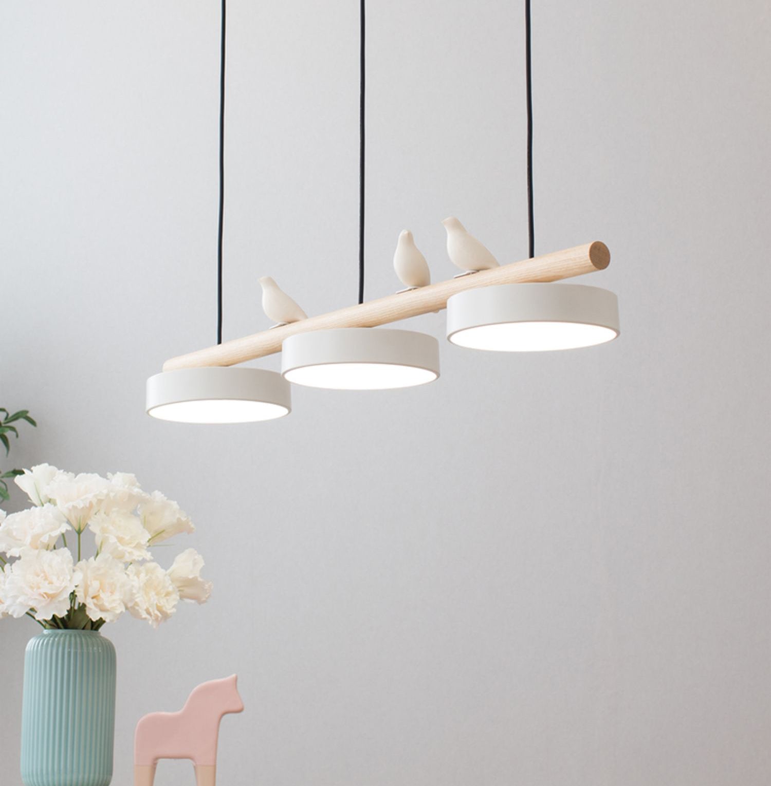 LyraNest Bird Pendant Light Nature Inspired Lamp For Home OpalDwell