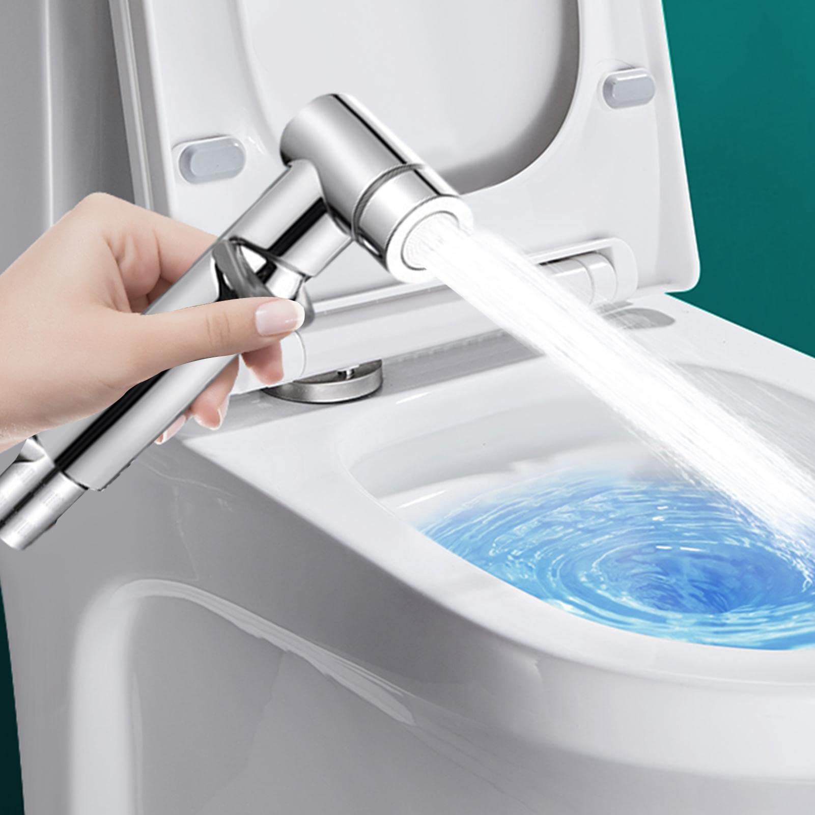 Bathroom Bidet Spray Faucet With Angle Valve | OpalDwell OpalDwell