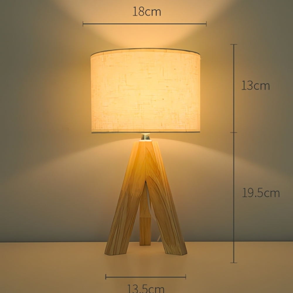 The Minimalist Table Lamp With An Elegant Tripod Stand - OpalDwell