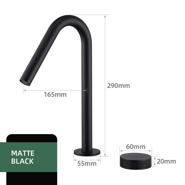 NexaFlow Basin Faucet | Single-Handle with 360° Spout OpalDwell