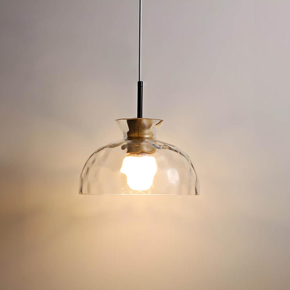 Elora Glass Chandelier | Minimalist Elegant Illumination - OpalDwell