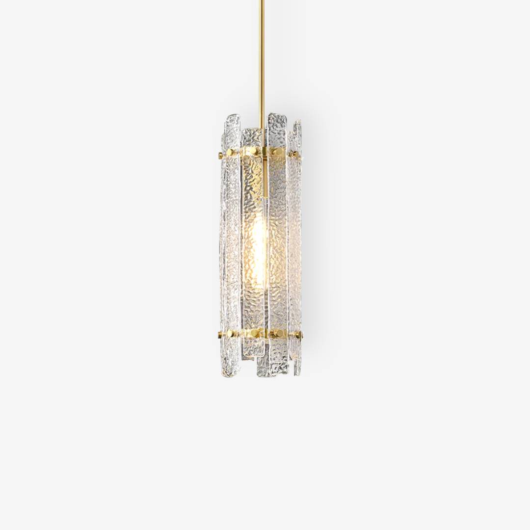 Luma Crystal Pendant Light, Modern Decorative Ceiling Fixture OpalDwell