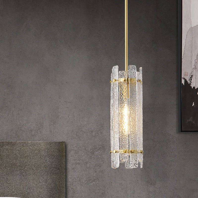 Luma Crystal Pendant Light, Modern Decorative Ceiling Fixture OpalDwell