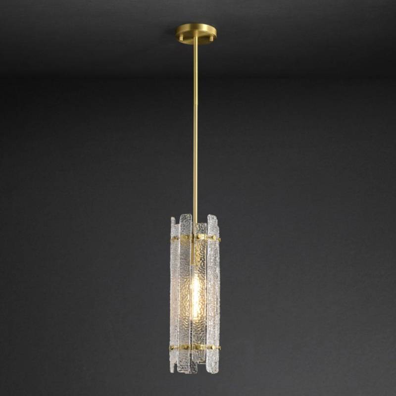 Luma Crystal Pendant Light, Modern Decorative Ceiling Fixture OpalDwell