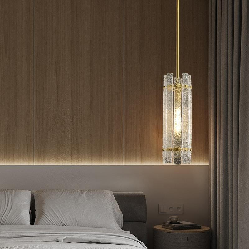 Luma Crystal Pendant Light, Modern Decorative Ceiling Fixture OpalDwell