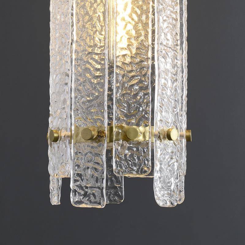 Luma Crystal Pendant Light, Modern Decorative Ceiling Fixture OpalDwell