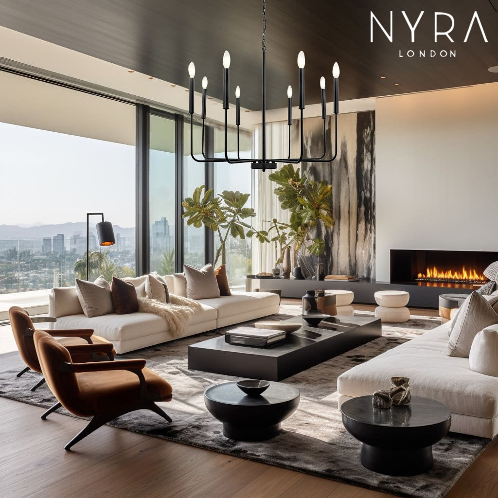 Rowan Farmhouse Candle Chandelier - OpalDwell