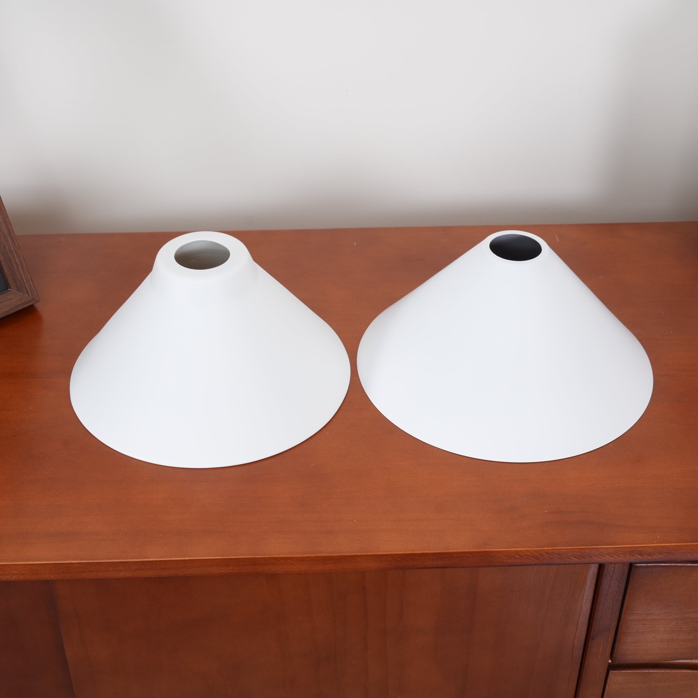 AstraVex Vintage Glass Pendant Light With White Shade OpalDwell