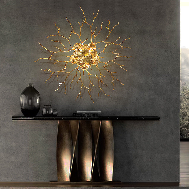 Contemporary LED Wall Light For Home, Decorative Indoor Wall Lamp - OpalDwell