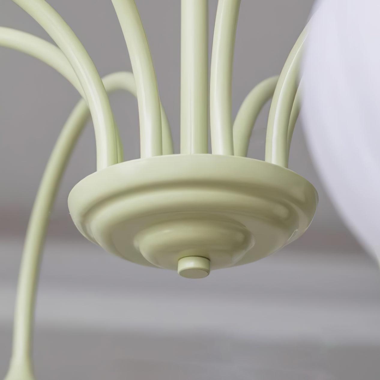 Aurelia Elegant Matcha Chandelier for Living and Dining - OpalDwell