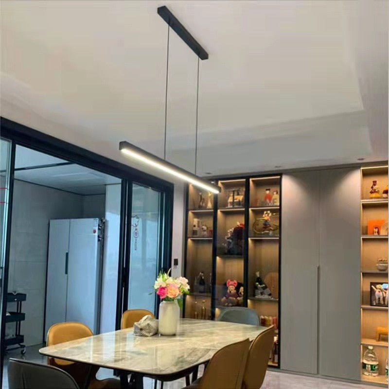 Elvyn | Dark Nordic Minimalist Chandelier | OpalDwell - OpalDwell