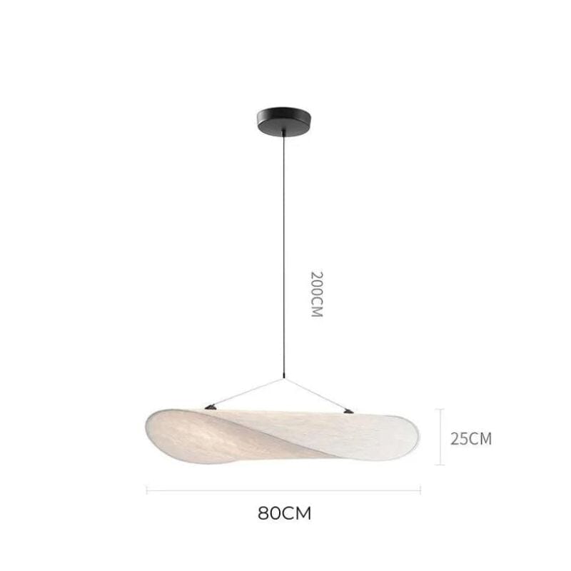 Lyra Premium Silk Leaf LED Chandelier With Nordic Glow OpalDwell