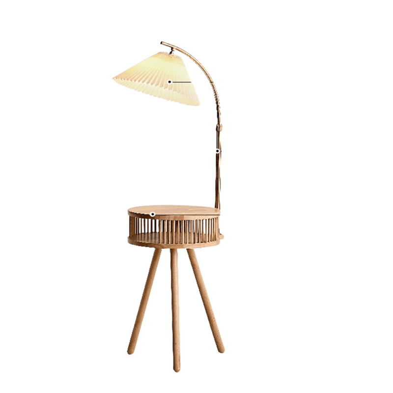 Liora | Floor Lamp in Jasmine Style OpalDwell