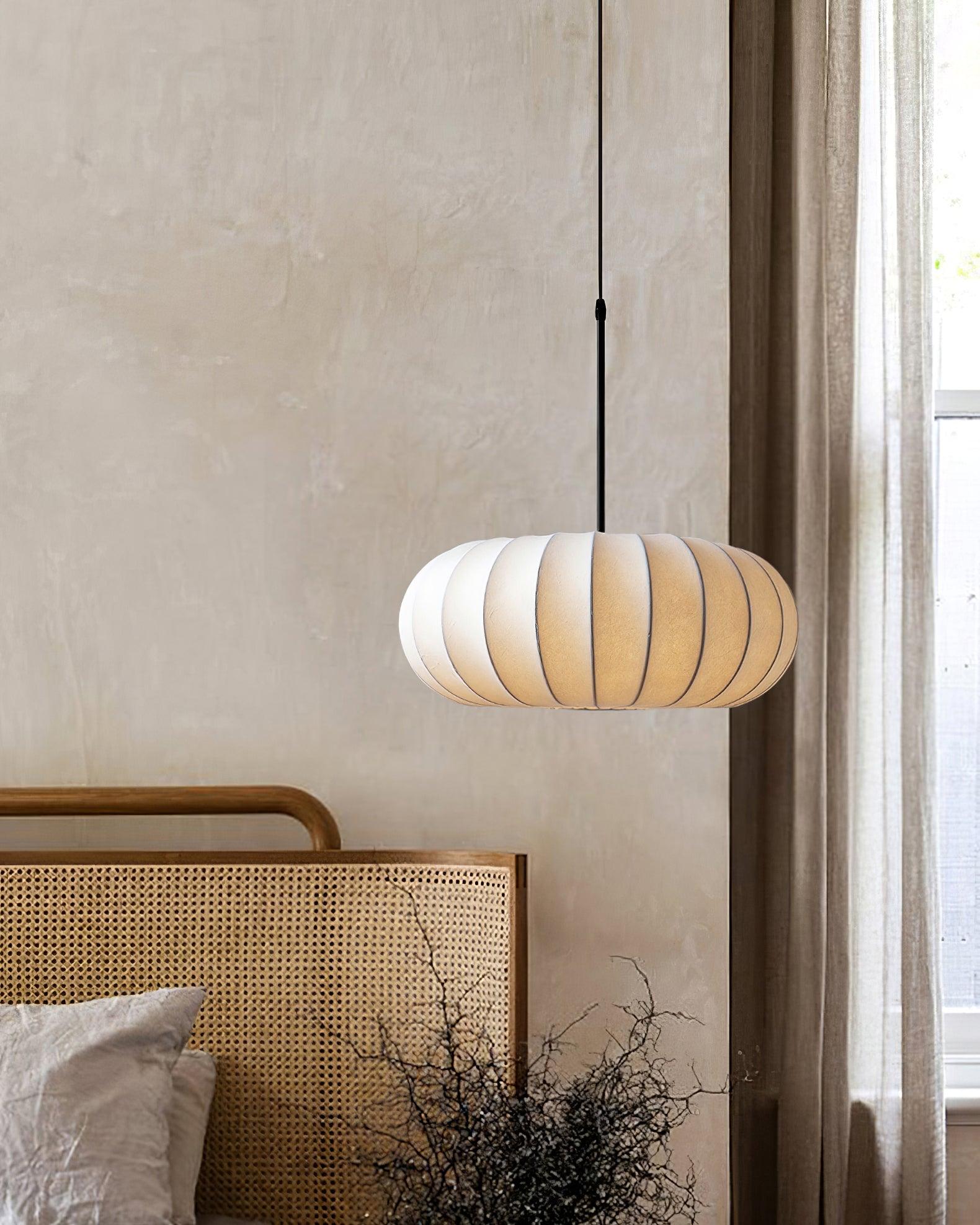 Aero Natural Materials Minimalist Pendant Light For Kitchen Island Dining Room OpalDwell
