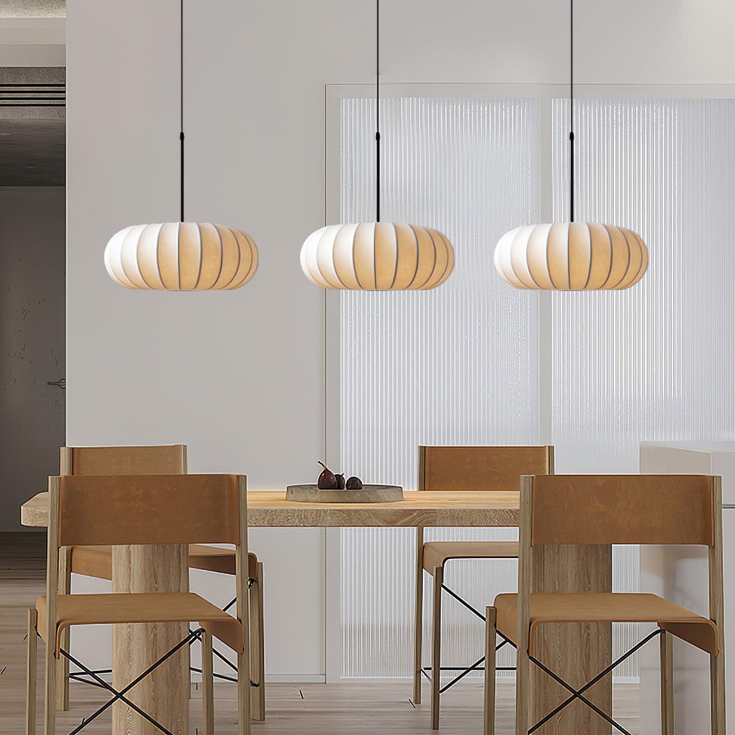 Kisara Wabi Sabi Pendant Light For Rustic Spaces With Wood - OpalDwell