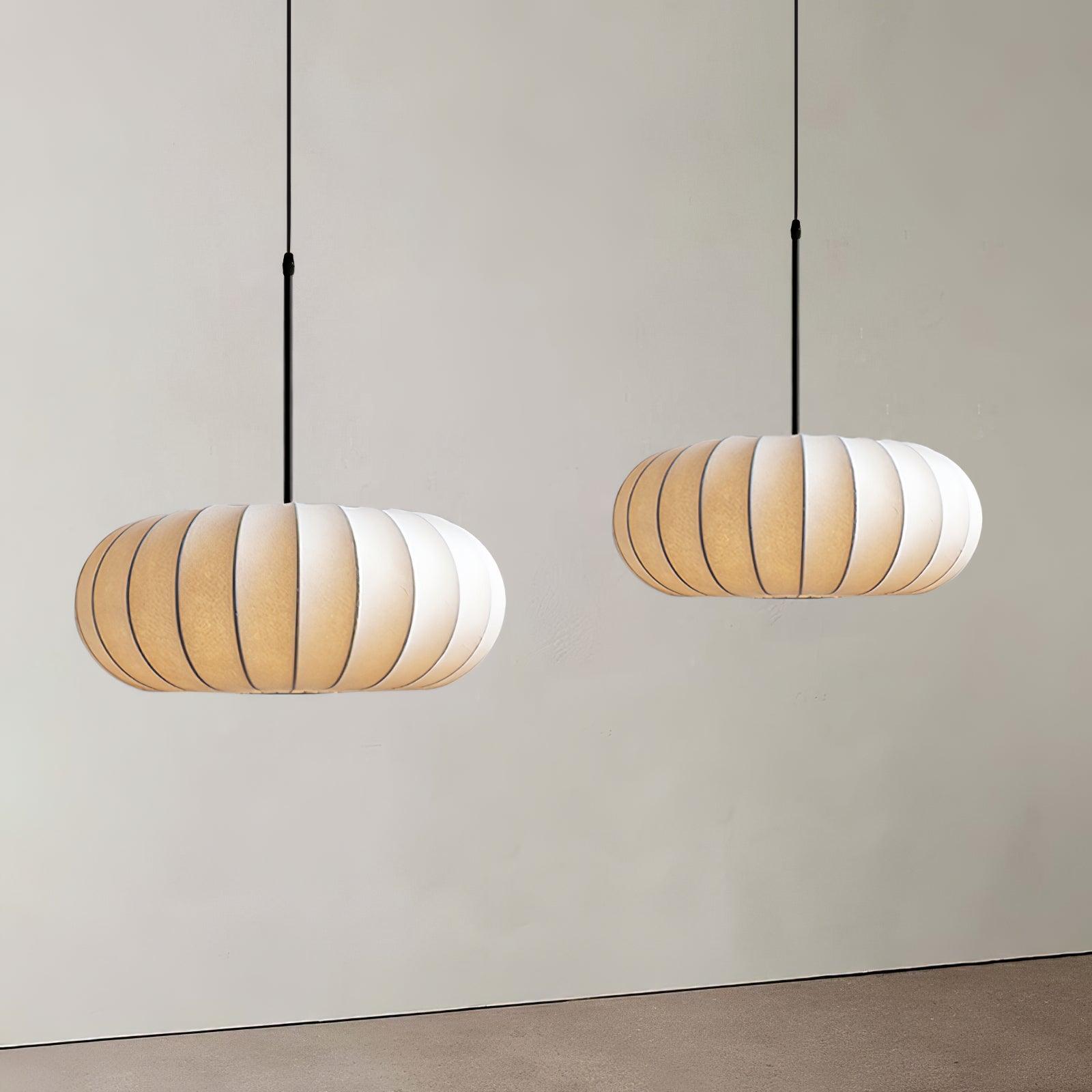 Aero Natural Materials Minimalist Pendant Light For Kitchen Island Dining Room OpalDwell