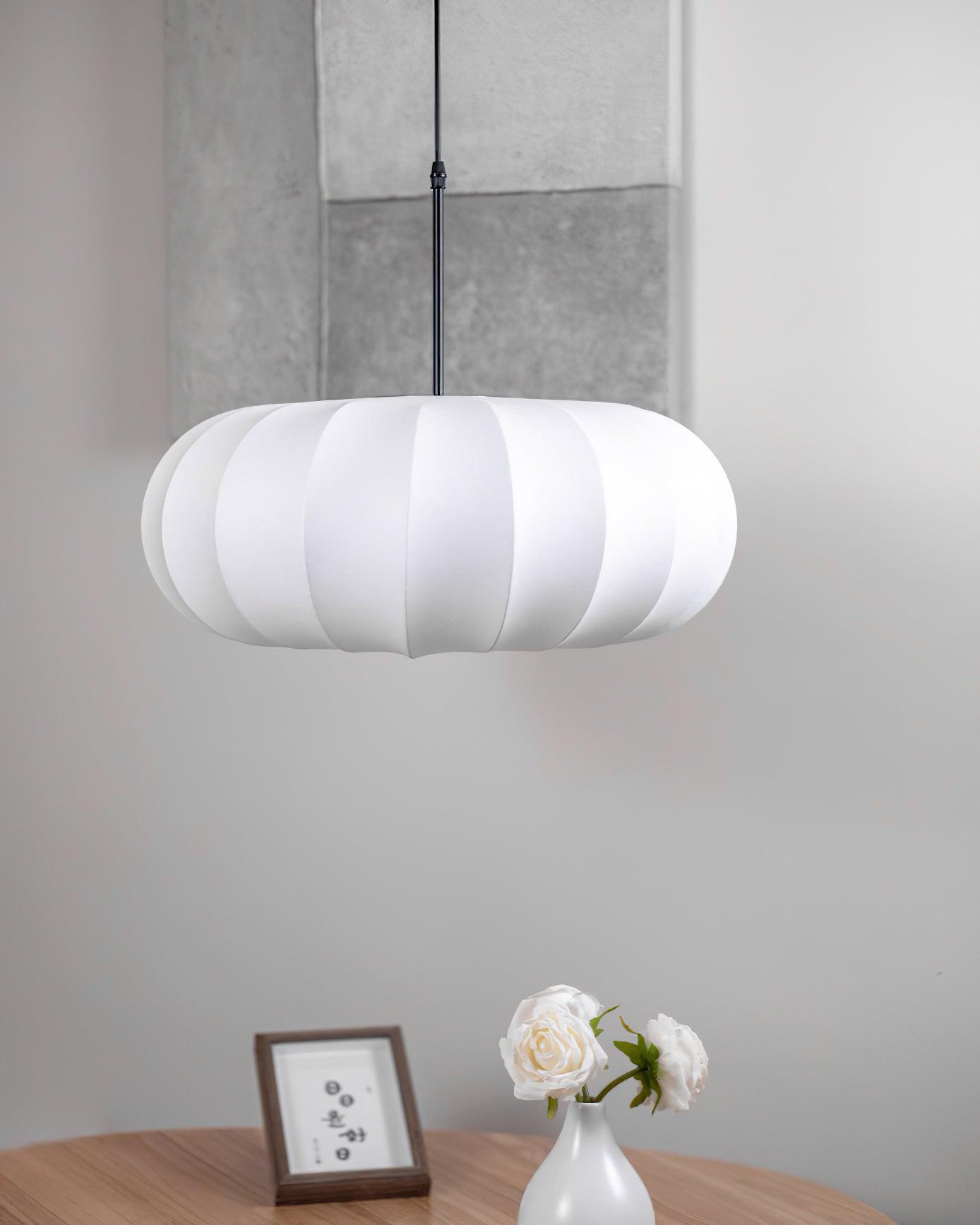 Aero Natural Materials Minimalist Pendant Light For Kitchen Island Dining Room OpalDwell