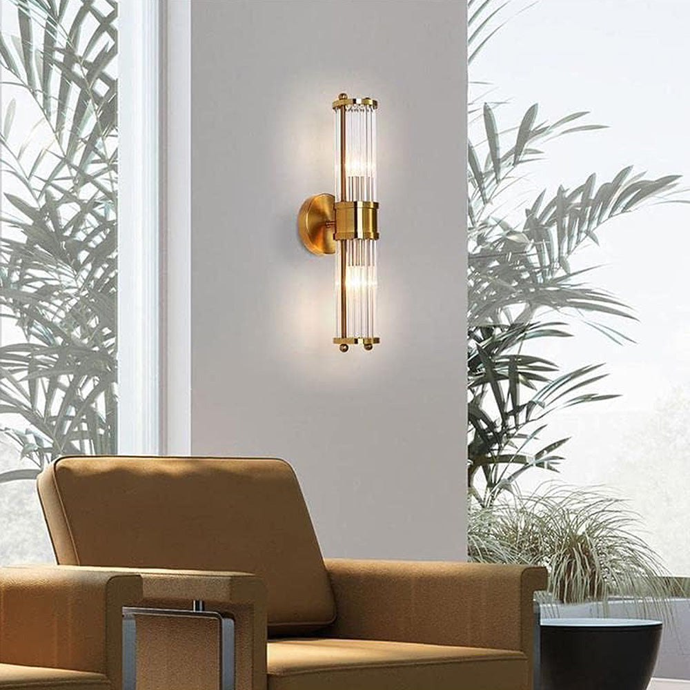 LuxGold Bath Wall Light for Luxury Bathrooms Creative Glow OpalDwell