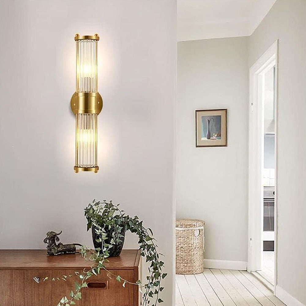 LuxGold Bath Wall Light for Luxury Bathrooms Creative Glow OpalDwell