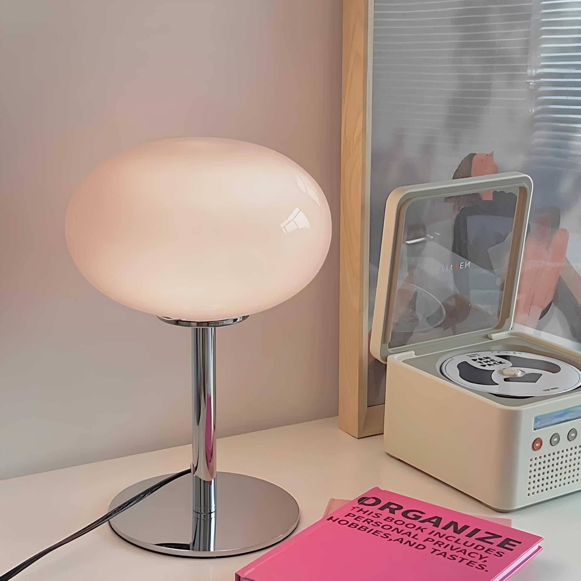 Candy Drop Glass Table Lamp For Cozy Room Ambience - OpalDwell