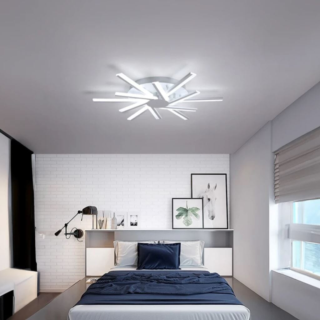 LumaNova Stylish Modern Acrylic Flush Mount Ceiling Light OpalDwell