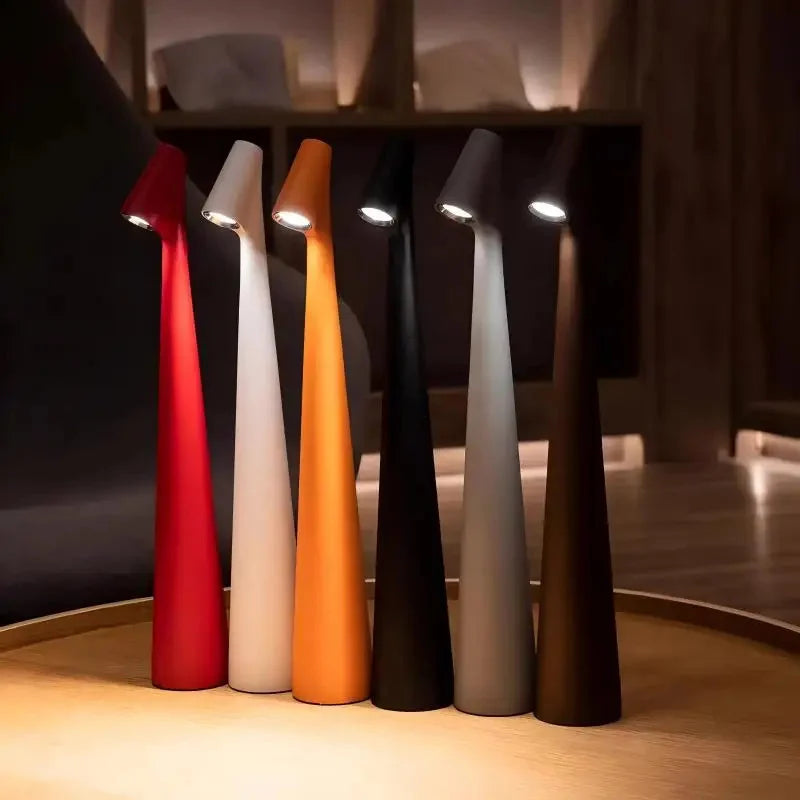 LumaNord Wireless LED Table Lamp for Reading and Dining Rooms with Soft Ambience - OpalDwell