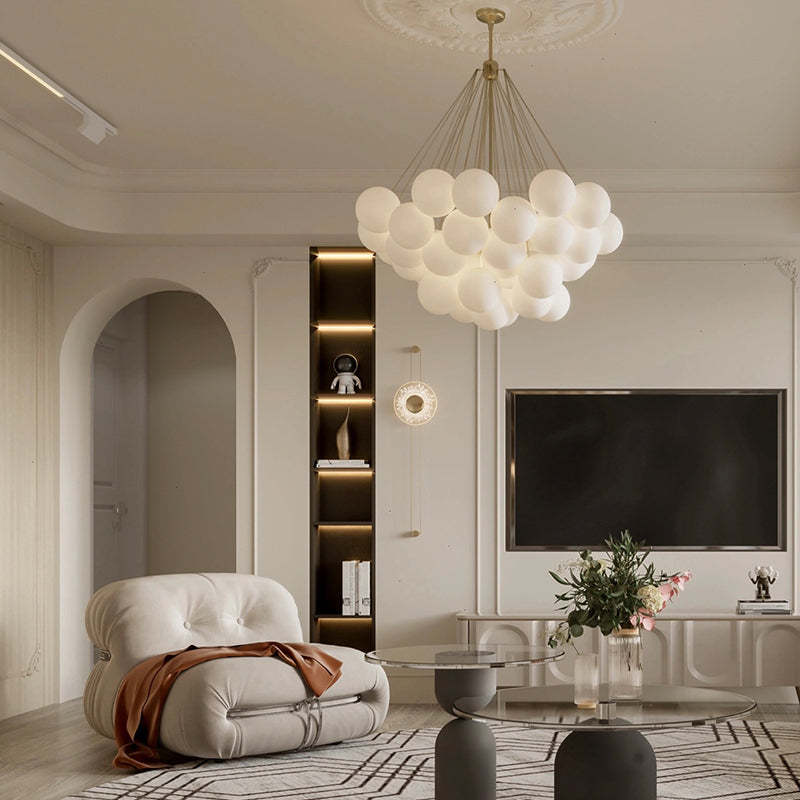 LumeSphere LED Pendant Light in Black and Gold Finish - OpalDwell