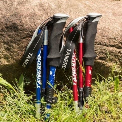 PeakGlide Telescopic Trekking Poles With Easy Clamp - OpalDwell