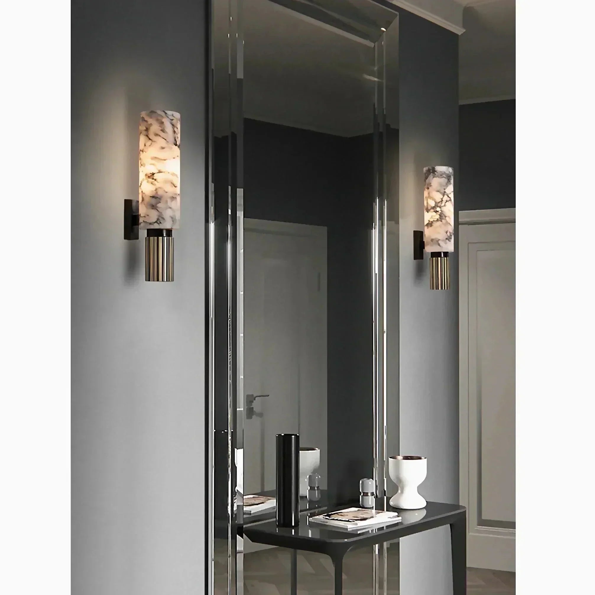 Vellaro Marble Wall Lamp | Luxurious Stone Fixture Elite - OpalDwell