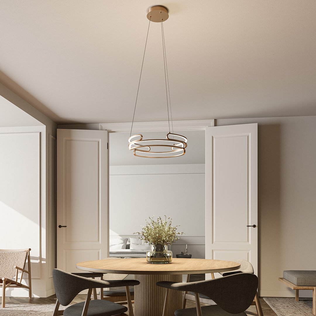 Quorra Steel Pendant Lamp Industrial LED Lighting Series - OpalDwell