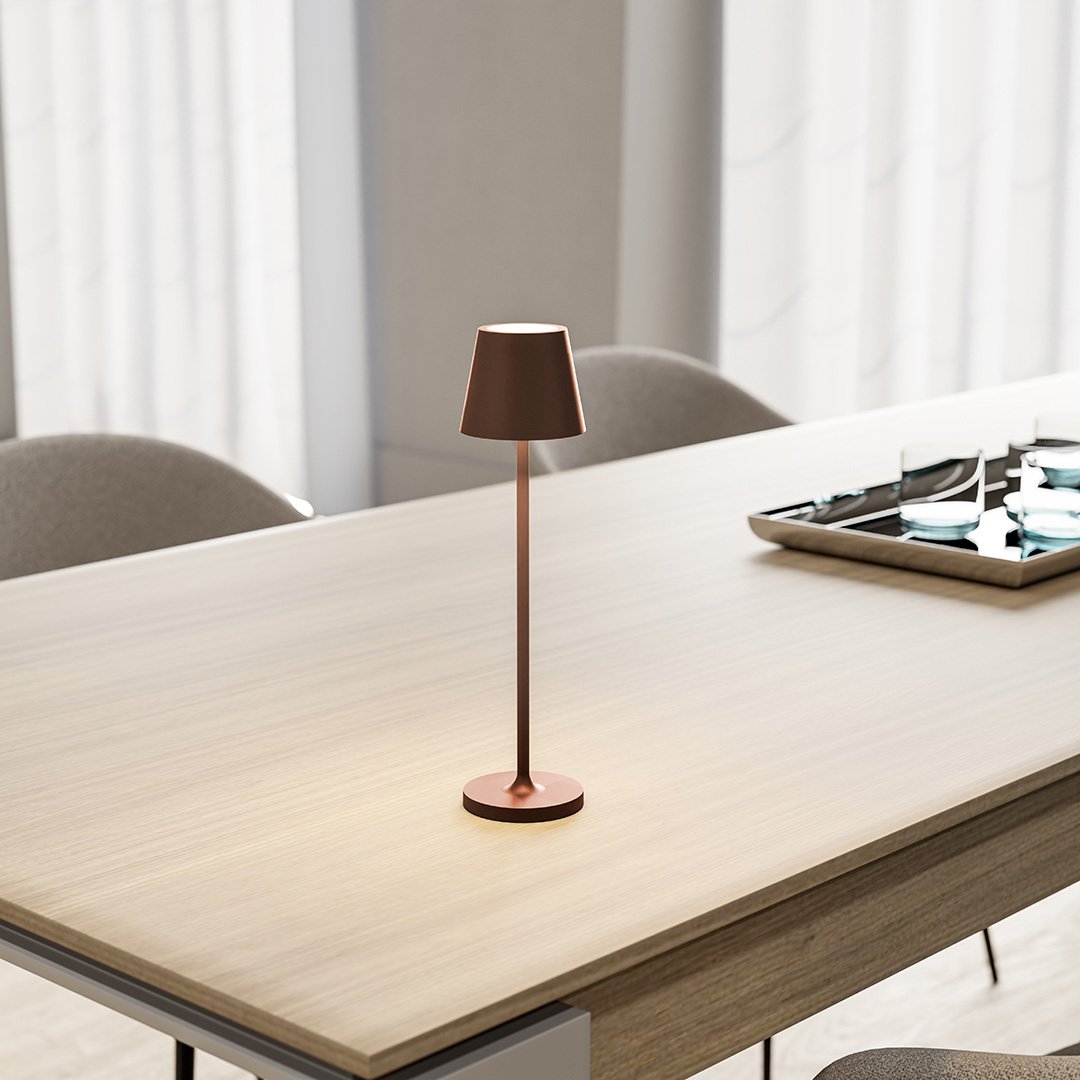 NovaPulse LED Lamp | Portable, Touch Dimming, 10h Battery - OpalDwell