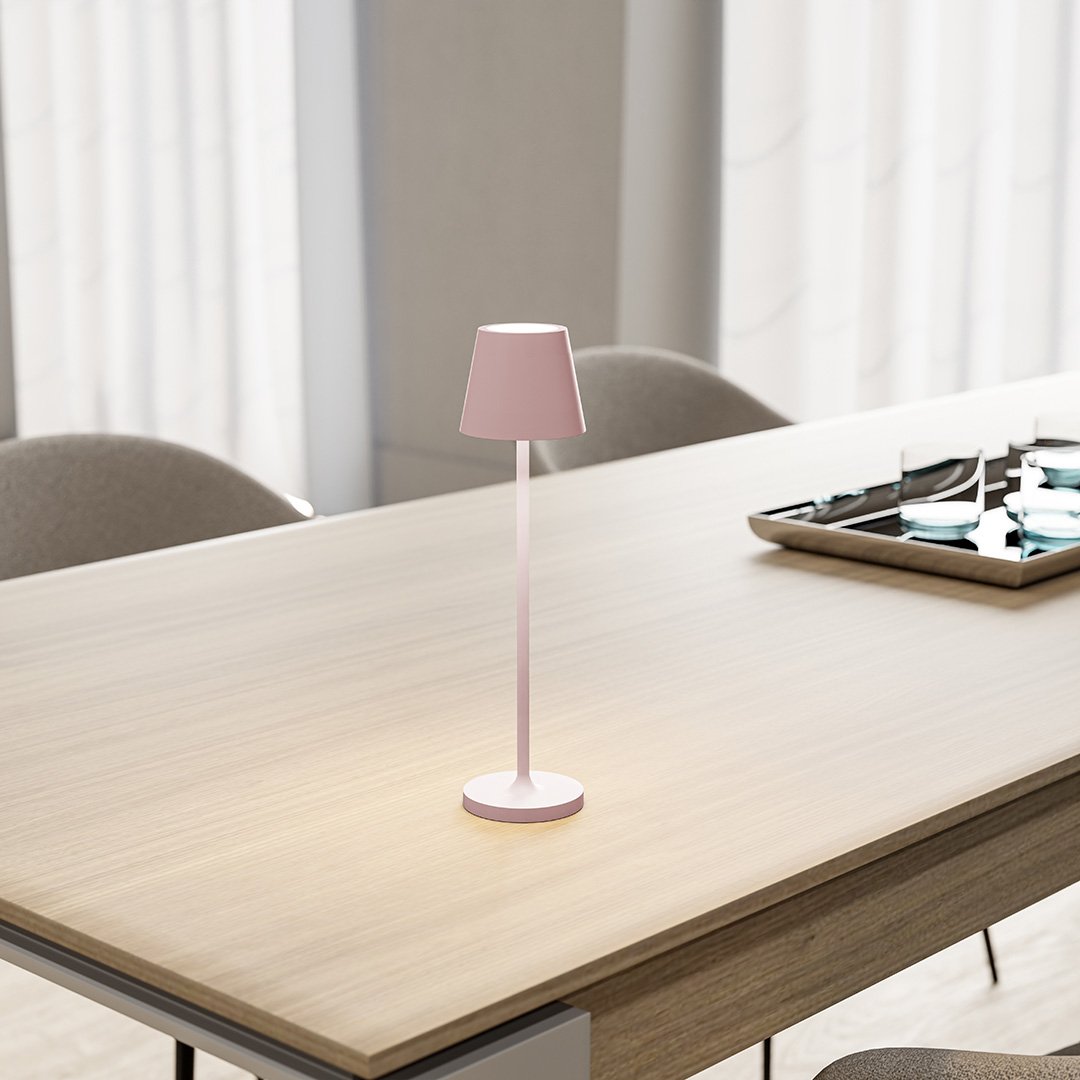 NovaPulse LED Lamp | Portable, Touch Dimming, 10h Battery - OpalDwell