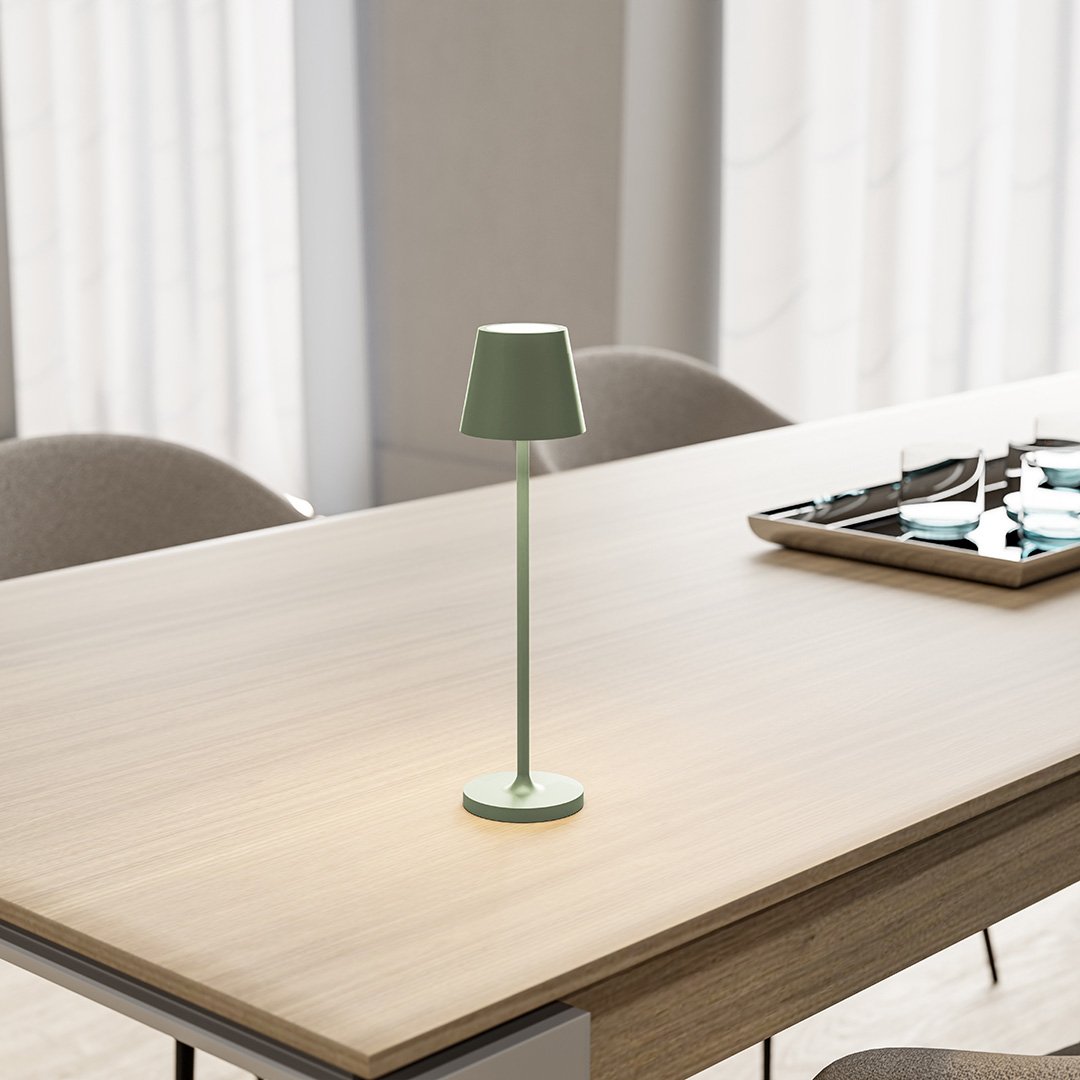 NovaPulse LED Lamp | Portable, Touch Dimming, 10h Battery - OpalDwell