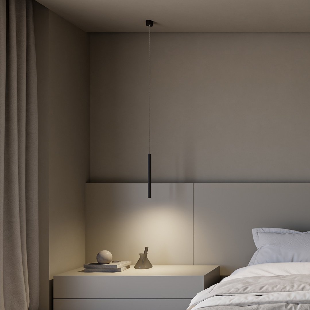 AeroLume Minimalist Pendant Light with LED Performance OpalDwell