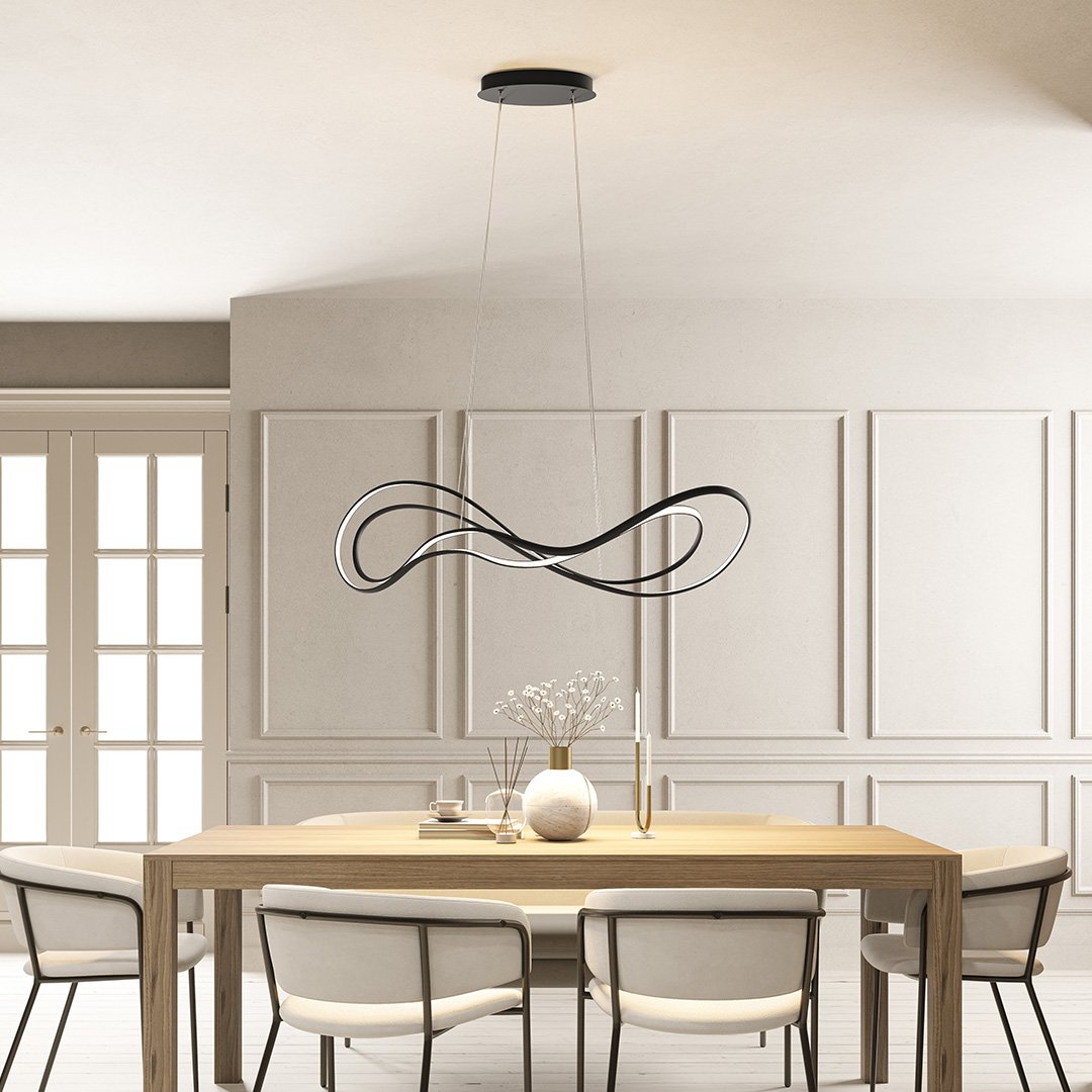 SolaraLux Dimmable LED Pendant Light With Warm Glow - OpalDwell