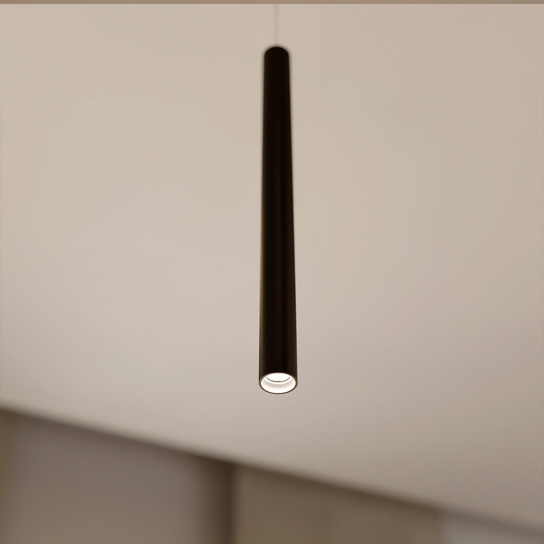 AeroLume Minimalist Pendant Light with LED Performance OpalDwell