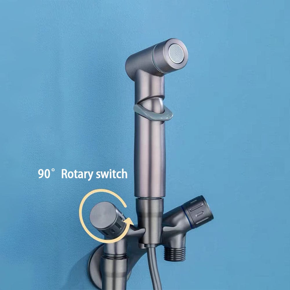Bathroom Bidet Spray Faucet With Angle Valve | OpalDwell OpalDwell