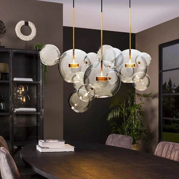 OrbisGlow Sphere Pendant Light for Modern Interiors OpalDwell