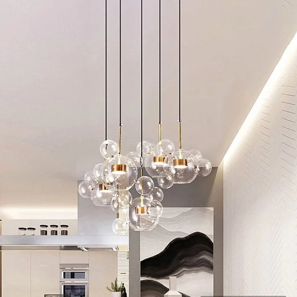 OrbisGlow Sphere Pendant Light for Modern Interiors OpalDwell
